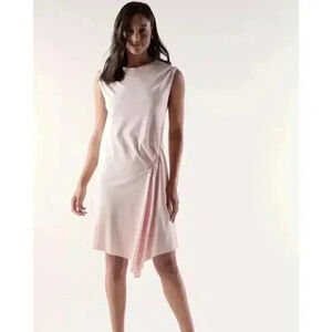 All Saints‎ Duma Asymmetrical Tank Dress Blush